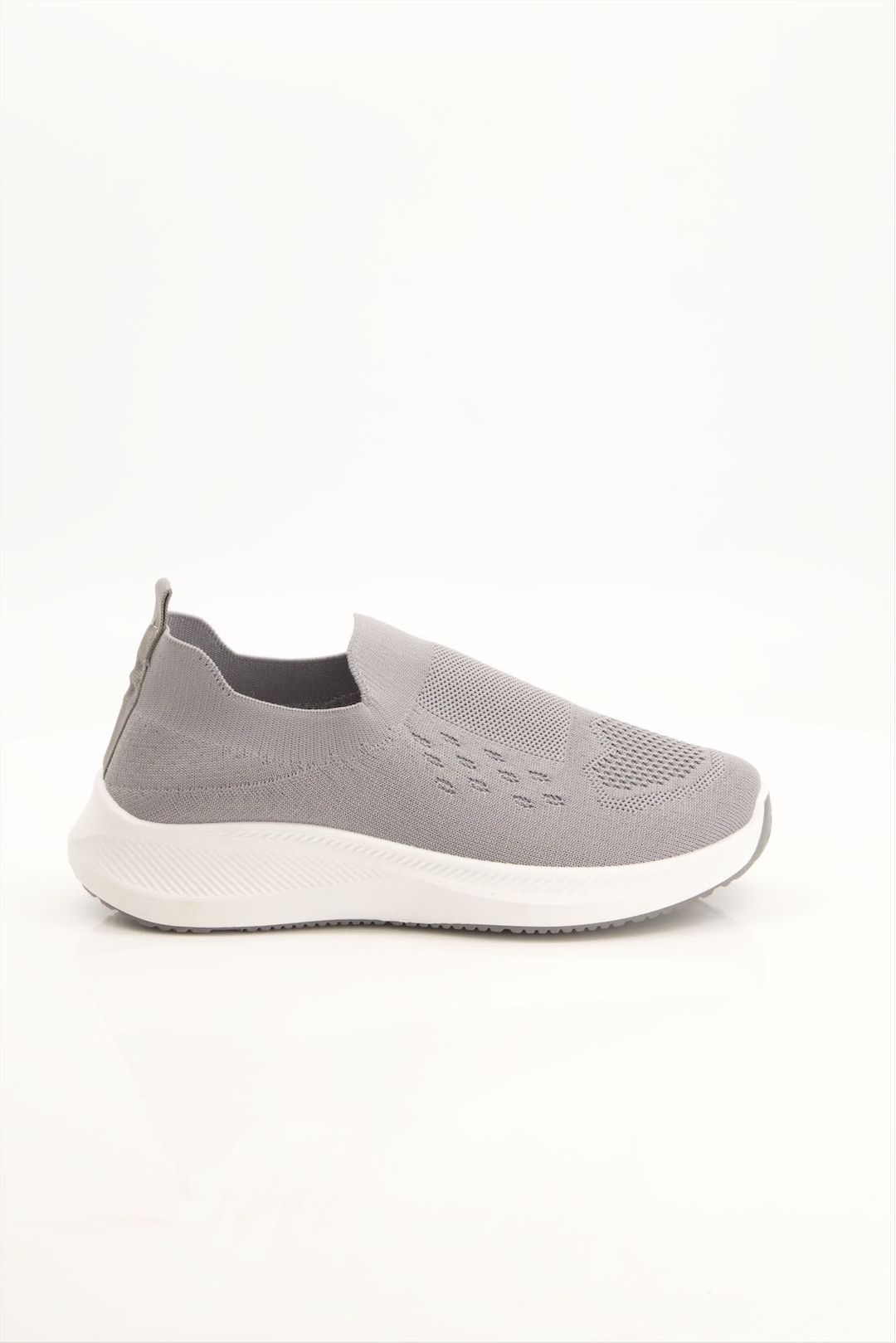 WOMEN'S GREY SKECHERS SHOES