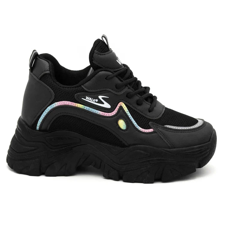 XBS 108 Black chunky shoes
