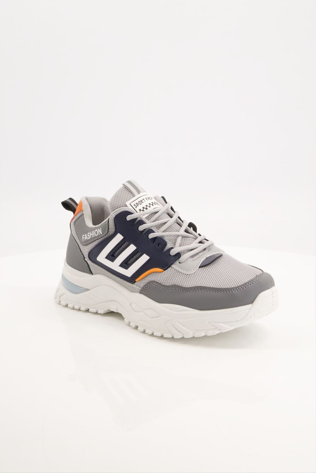 Grey Men Jogger Shoes by StepUp