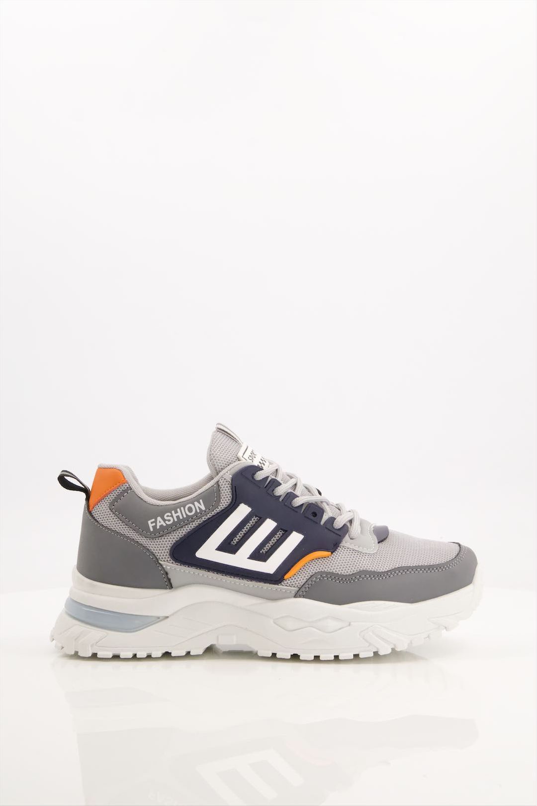 Grey Men Jogger Shoes by StepUp